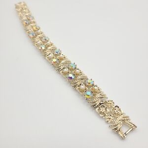 Vintage Gold and Pearl Bracelet